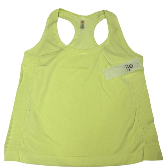 Mono B Neon Yellow Tank Top - Picture 1 of 6